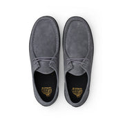 VM006 Moc Suede - Gris Acier/Noir