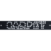 Riveted Leather Belt - Black