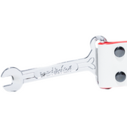 Riveted Leather Belt - White