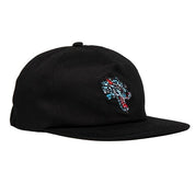 Leopard Mag Snapback - Black