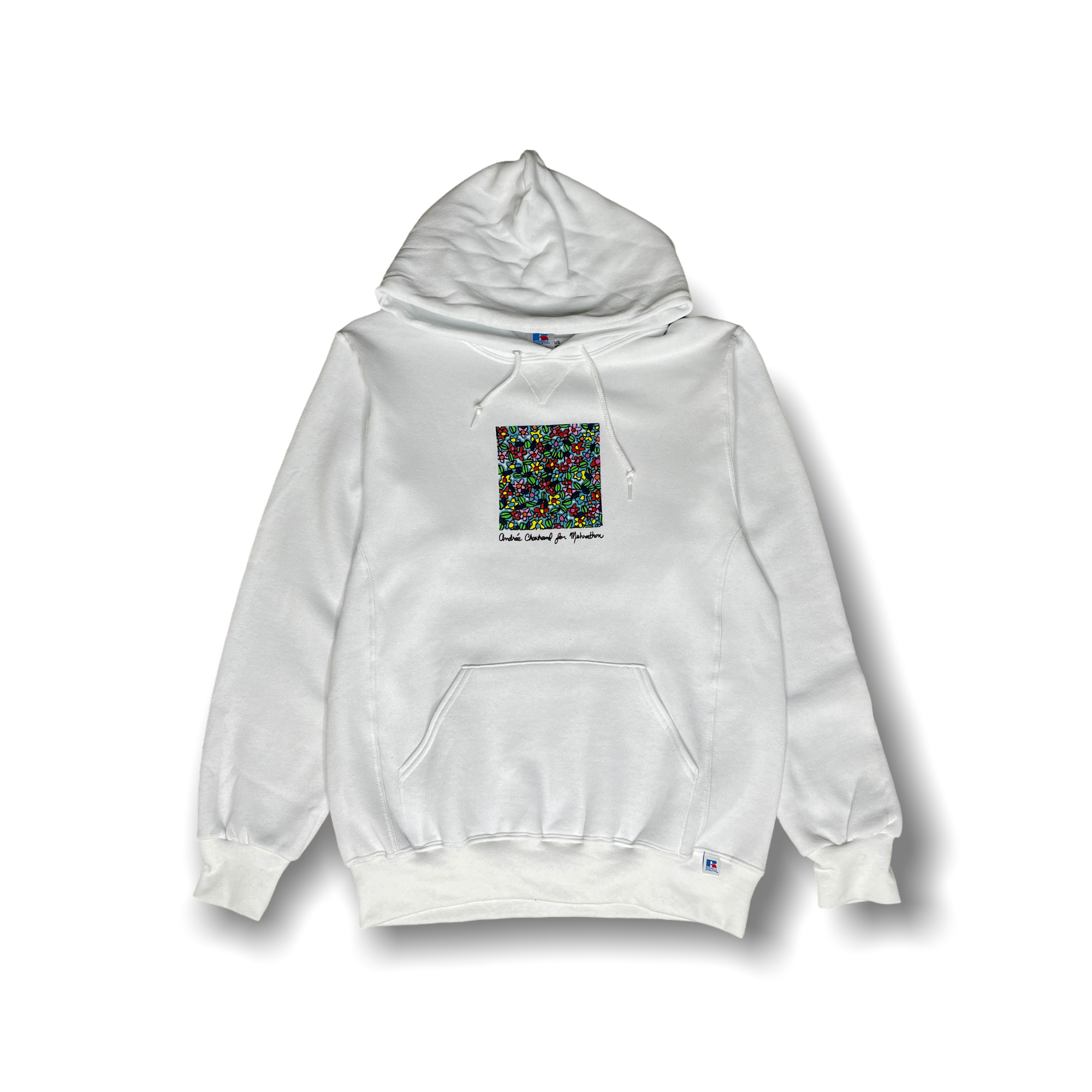 Les Fleurs Hoodie - White