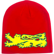 Lion Beanie - Red