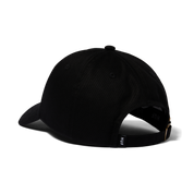 Long Shot Curved Visor 6-Panel Hat - Black