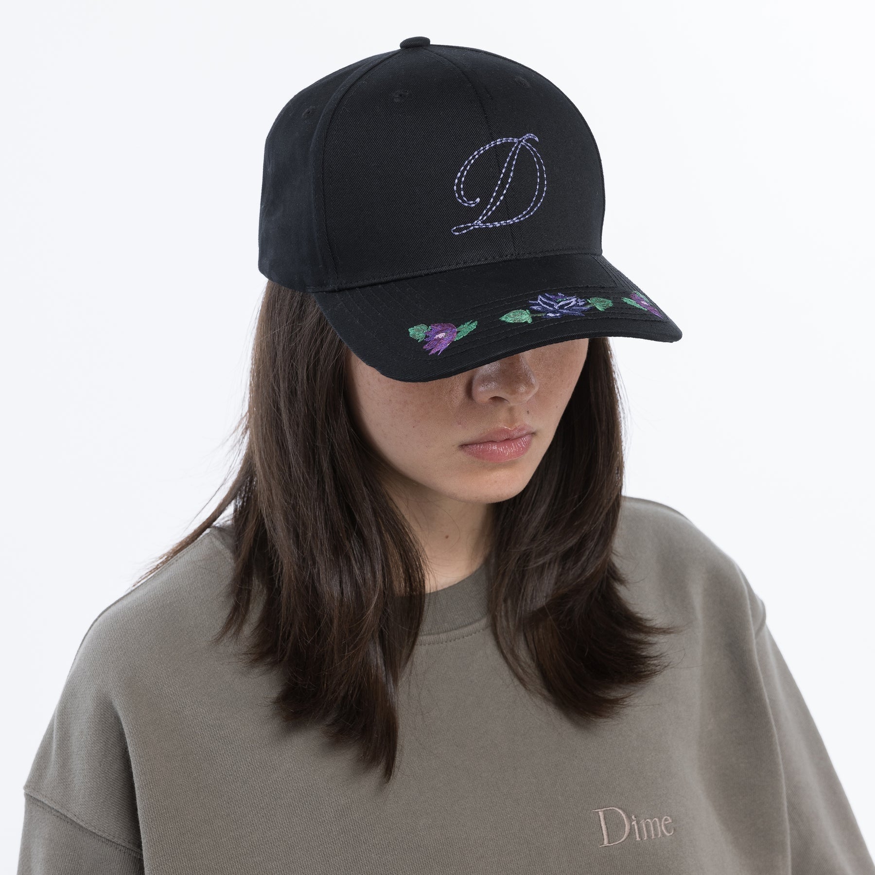 Lotus Full Fit Cap - Black