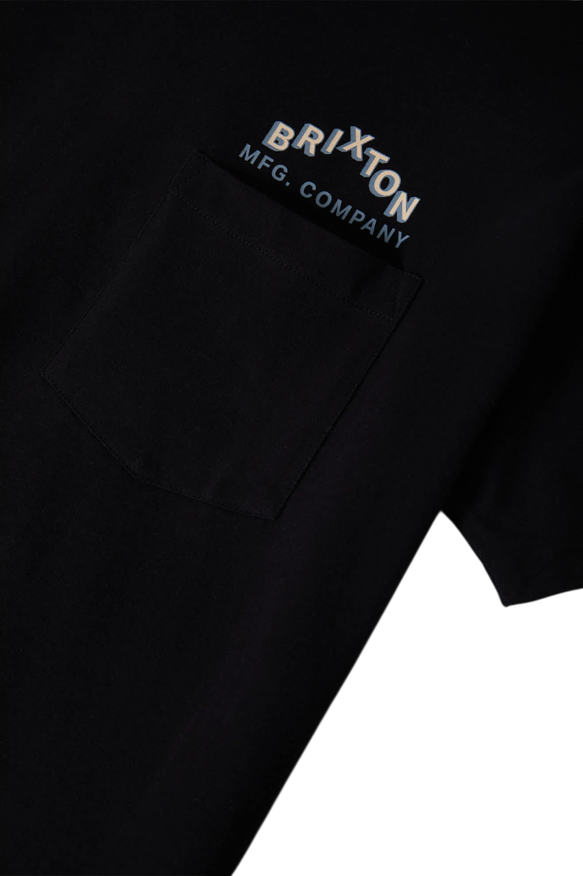 Roman T-Shirt à Poche - Noir