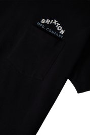 Roman T-Shirt à Poche - Noir