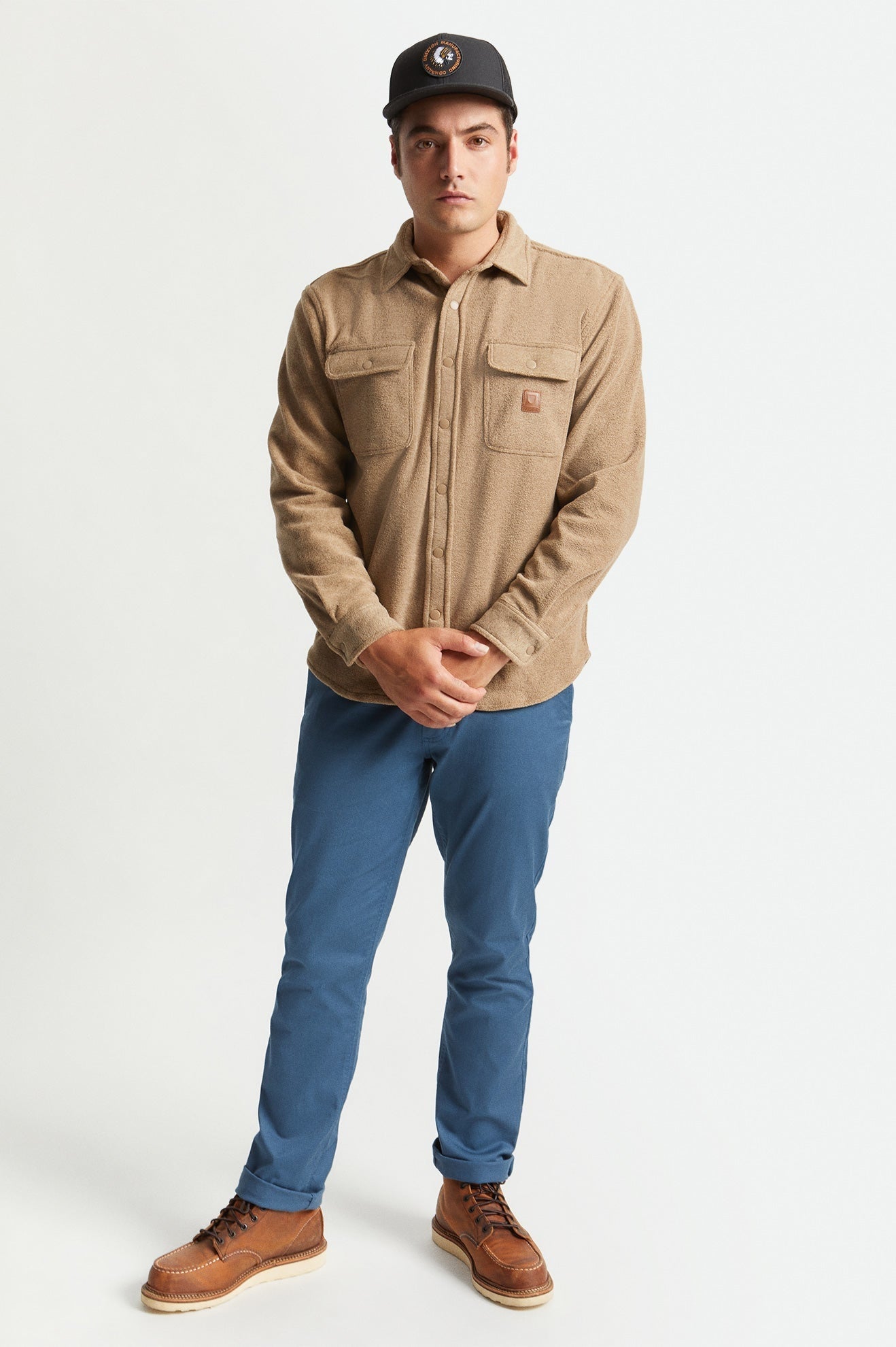 Bowery L/S Arctic Stretch Fleece - Oatmeal