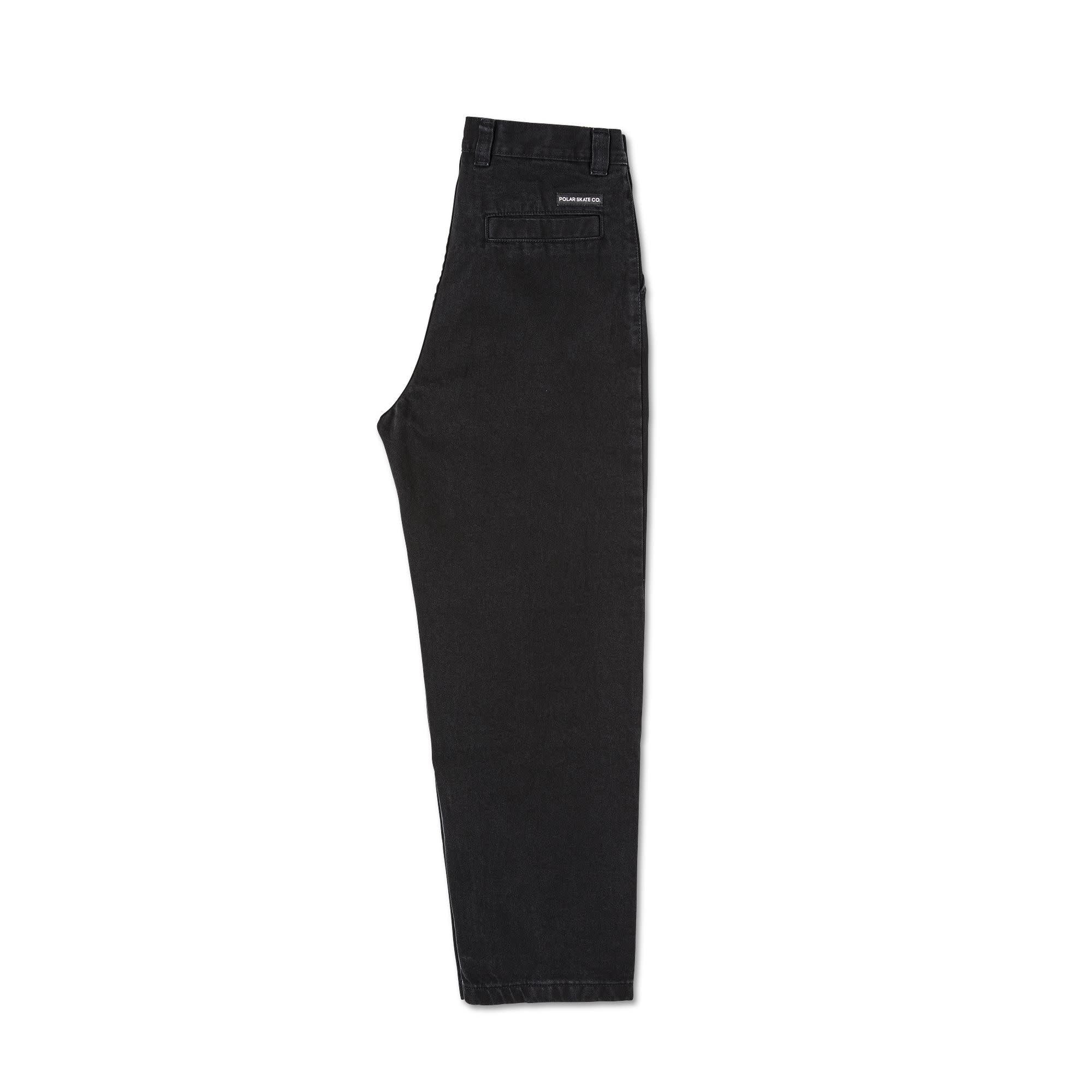 Grund Chino Denim - Pitch Black