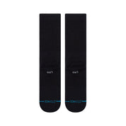 Icon Crew Socks - Black