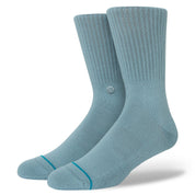 Icon Crew Socks - Blue Fade