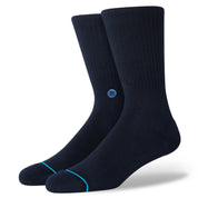 Icon Crew Socks - Dark Navy