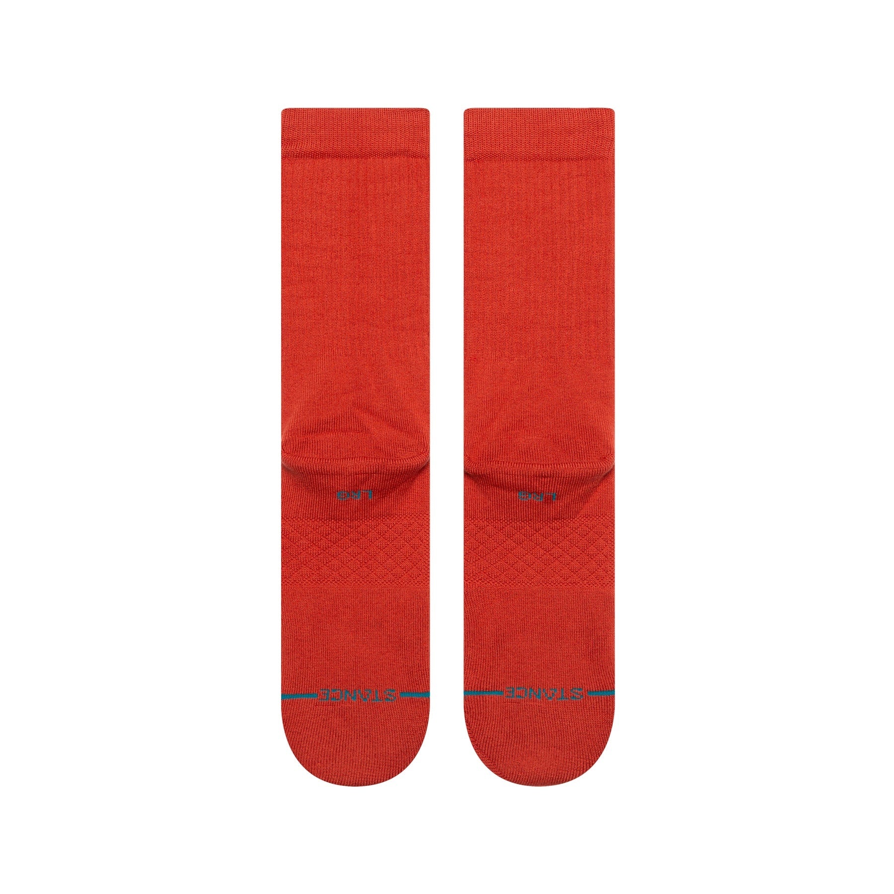 Icon Crew Socks - Dark Red