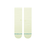 Icon Crew Socks - Green Sand