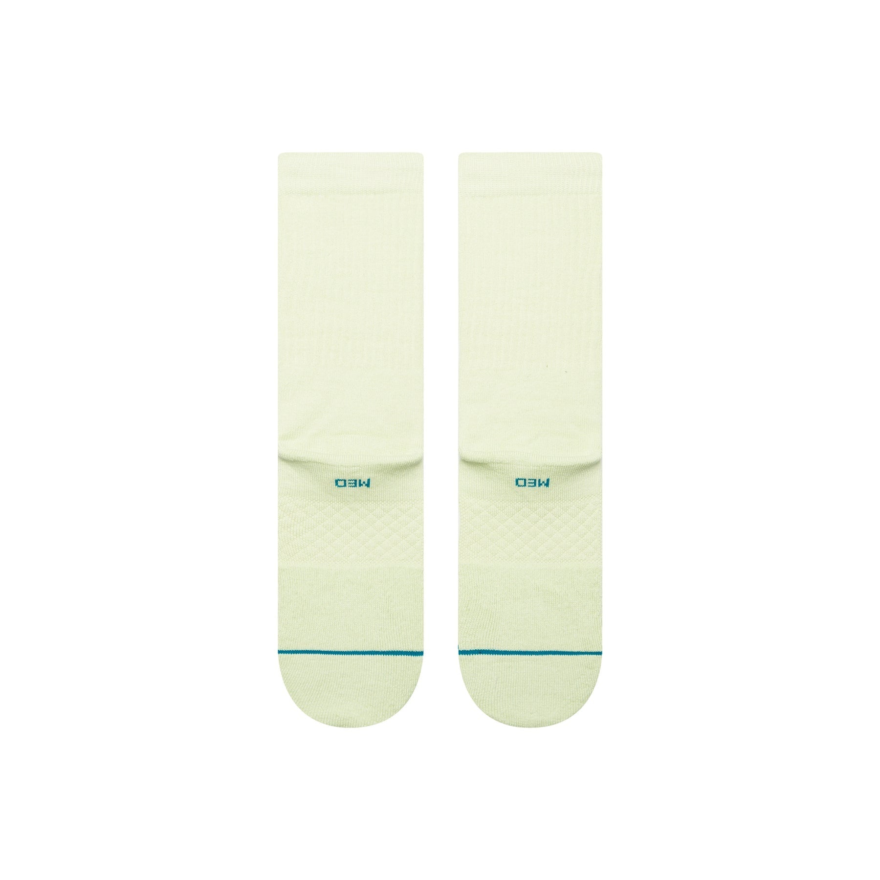 Icon Crew Socks - Green Sand