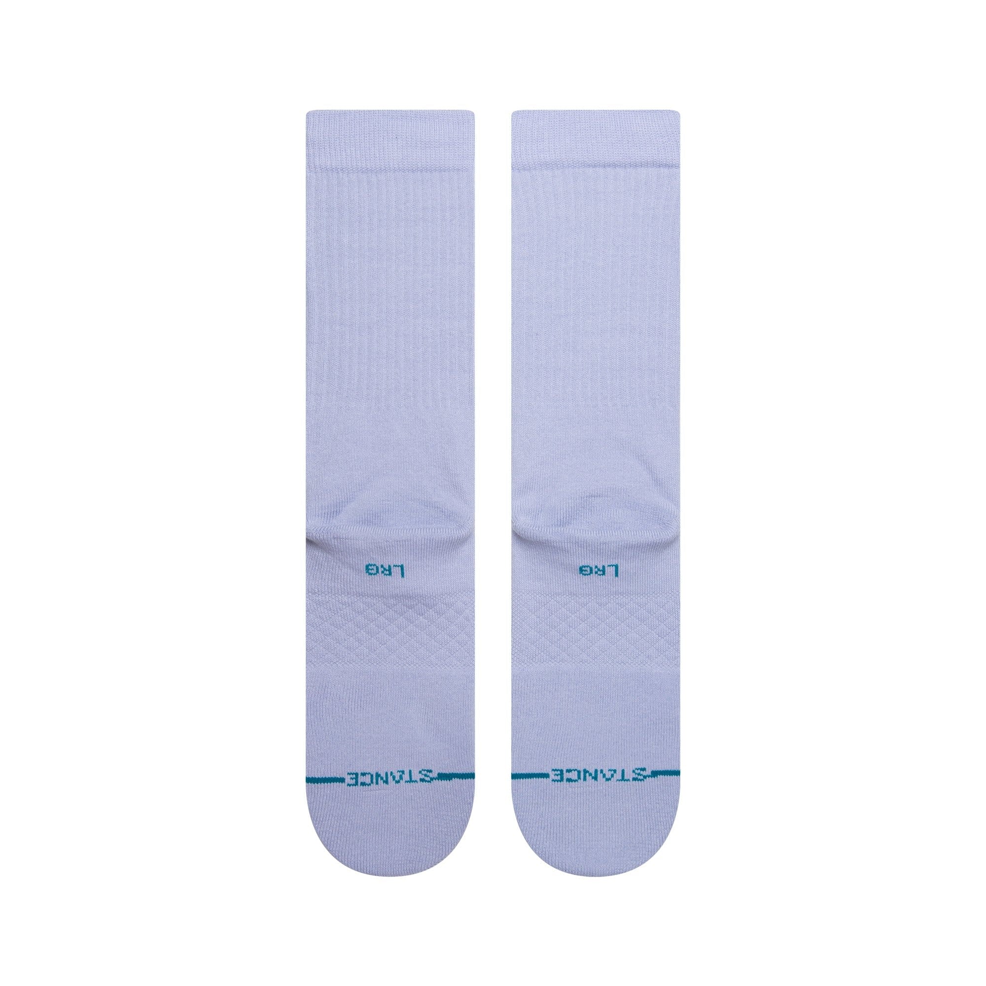 Icon Crew Socks - Lilacice