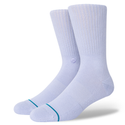 Icon Crew Socks - Lilac Ice