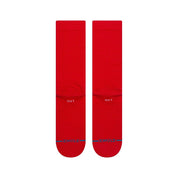 Chaussettes Icon Crew - Rouge 