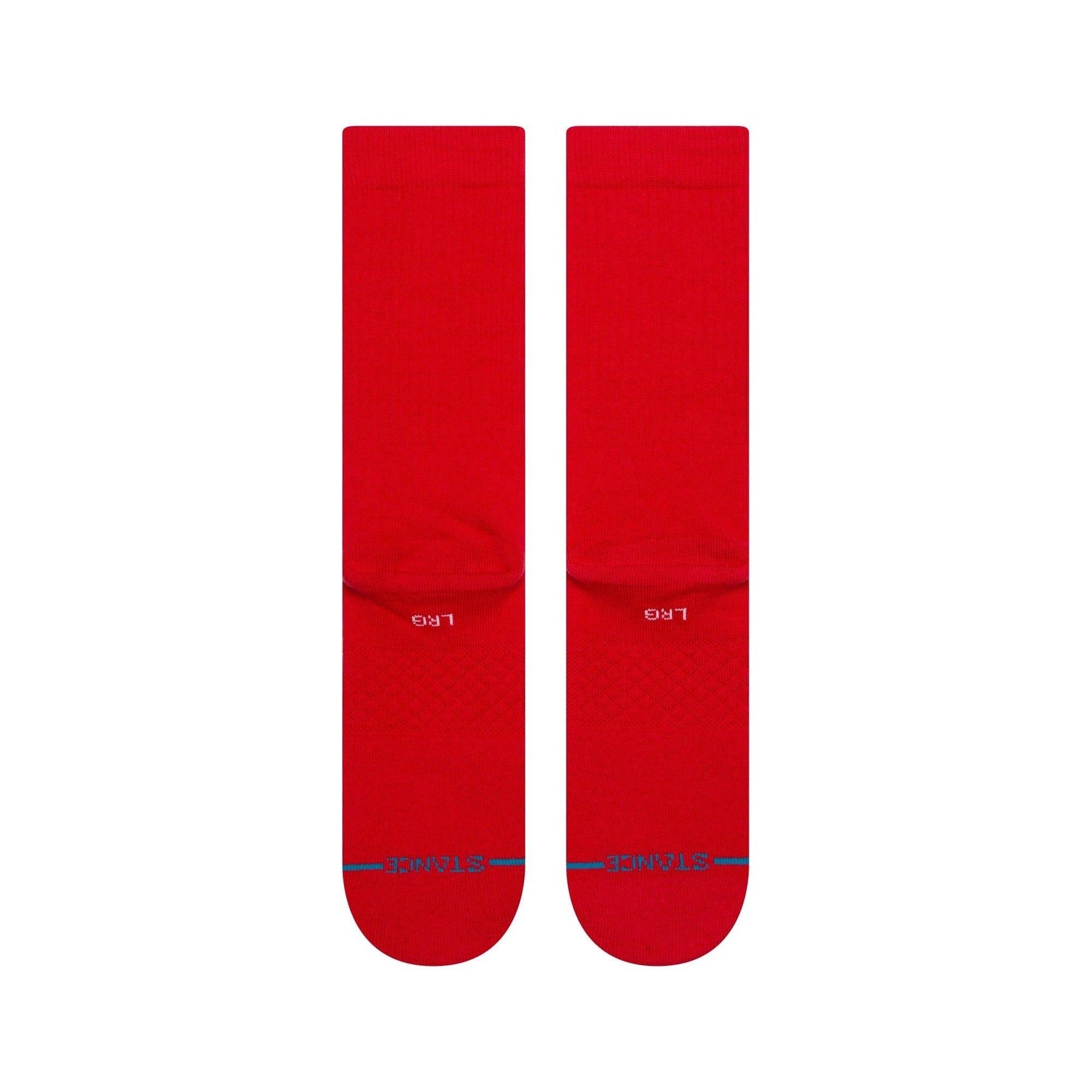 Icon Crew Socks - Red