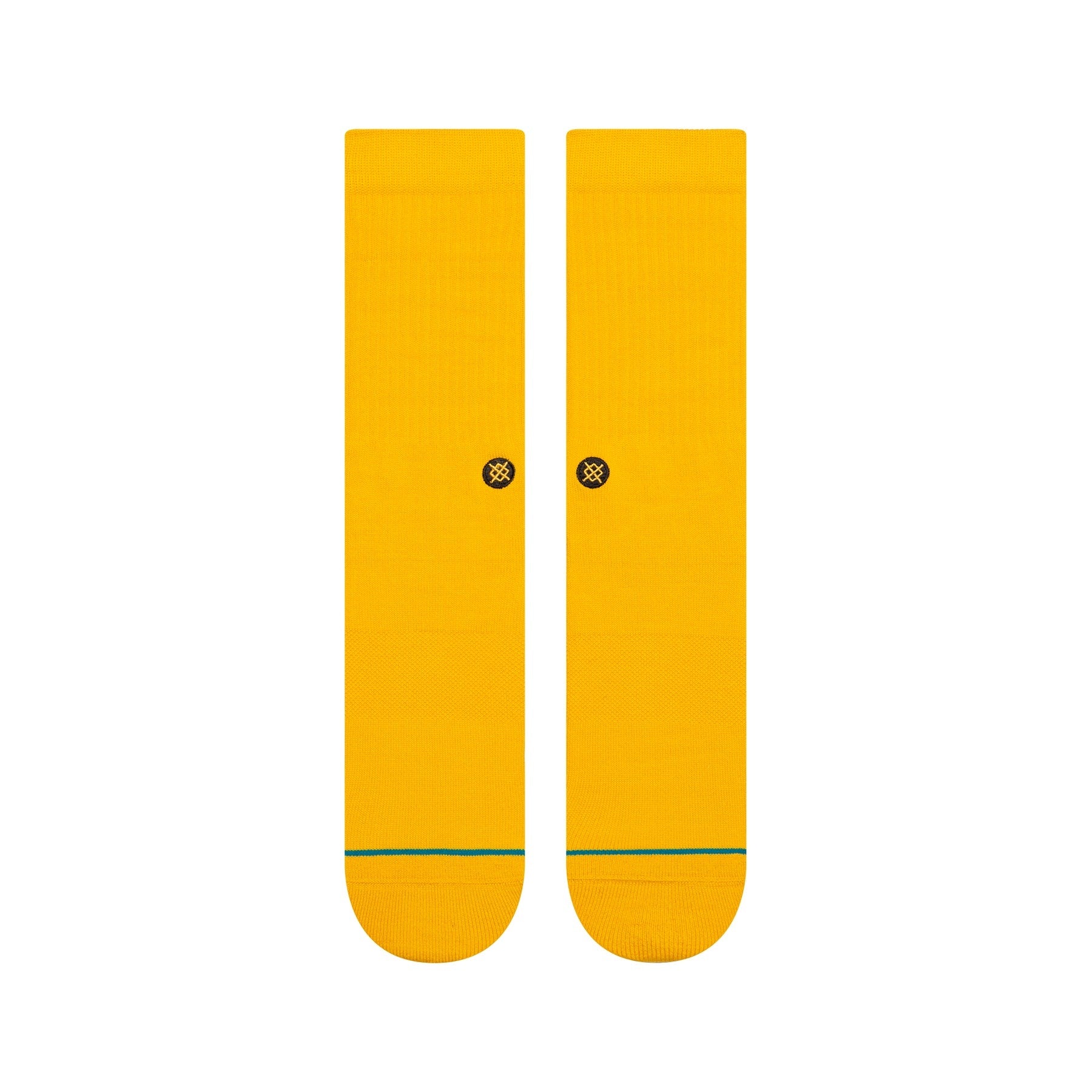 Icon Crew Socks - Yellow