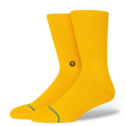 Chaussettes Icon Crew - Jaune 