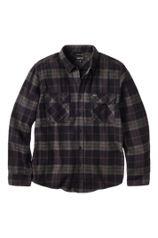 Bowery L/S Flannel - Black/Charcoal