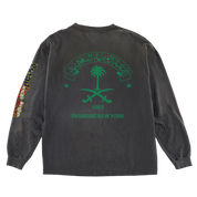God Bless Paradise LS - Vintage Black