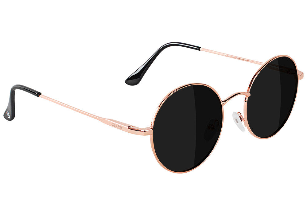 Mayfair Premium Polarized Sunglasses - Rose Gold
