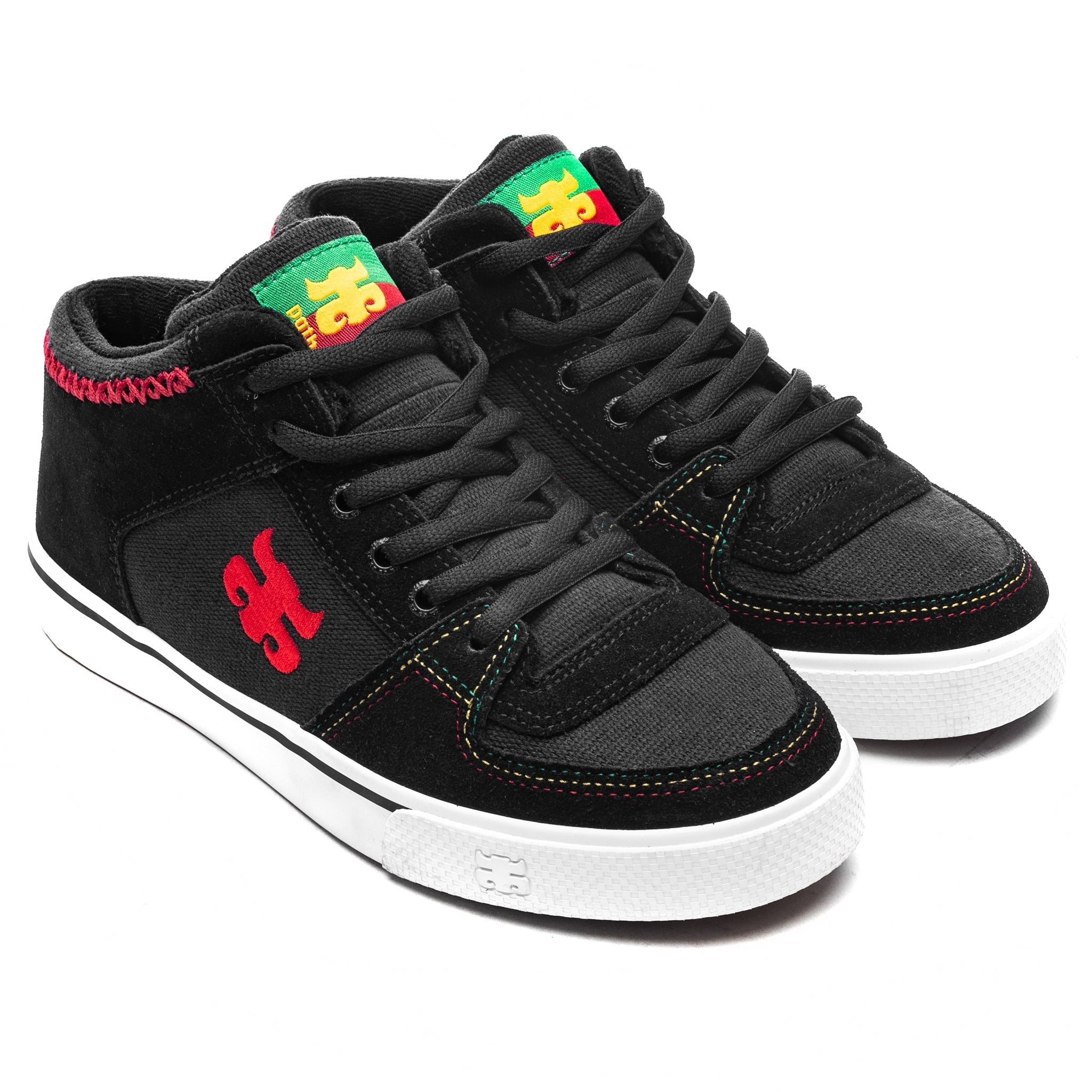 Reed Mid - Black/Rasta