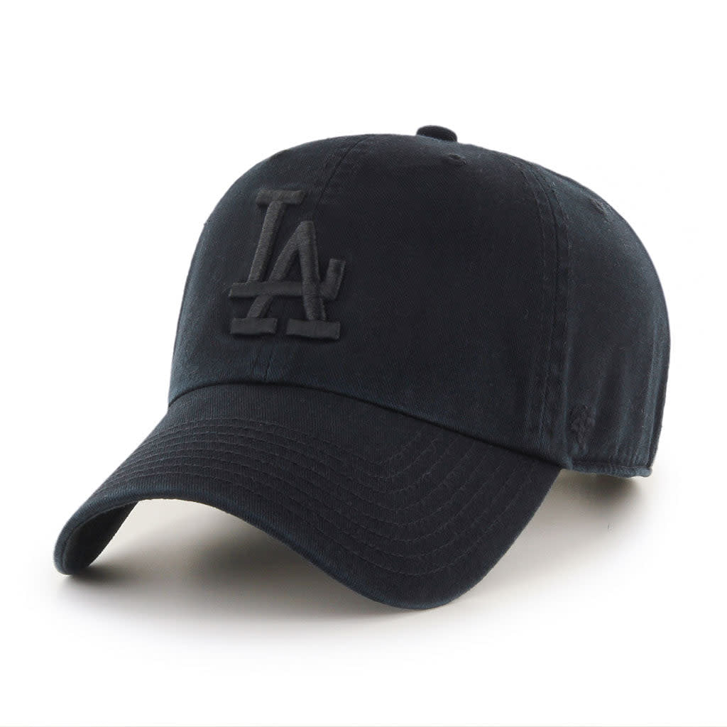 Los Angeles Dodgers '47 Clean Up Cap - Black/Black