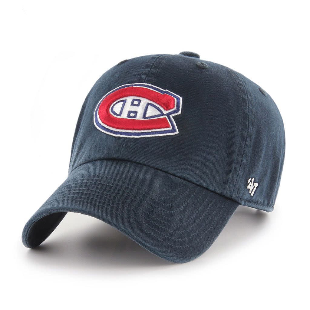 Casquette de nettoyage des Canadiens de Montréal '47 - Bleu marine