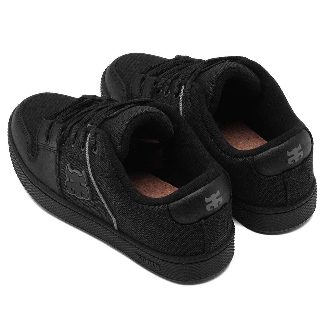 Cricket - Chanvre Ciré Noir et Synthétique