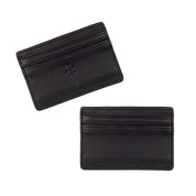 RDS Card Holder Genuine Leather - Black