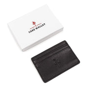 RDS Card Holder Genuine Leather - Black