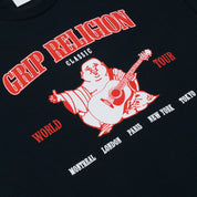 Grip Religion Tee - Navy