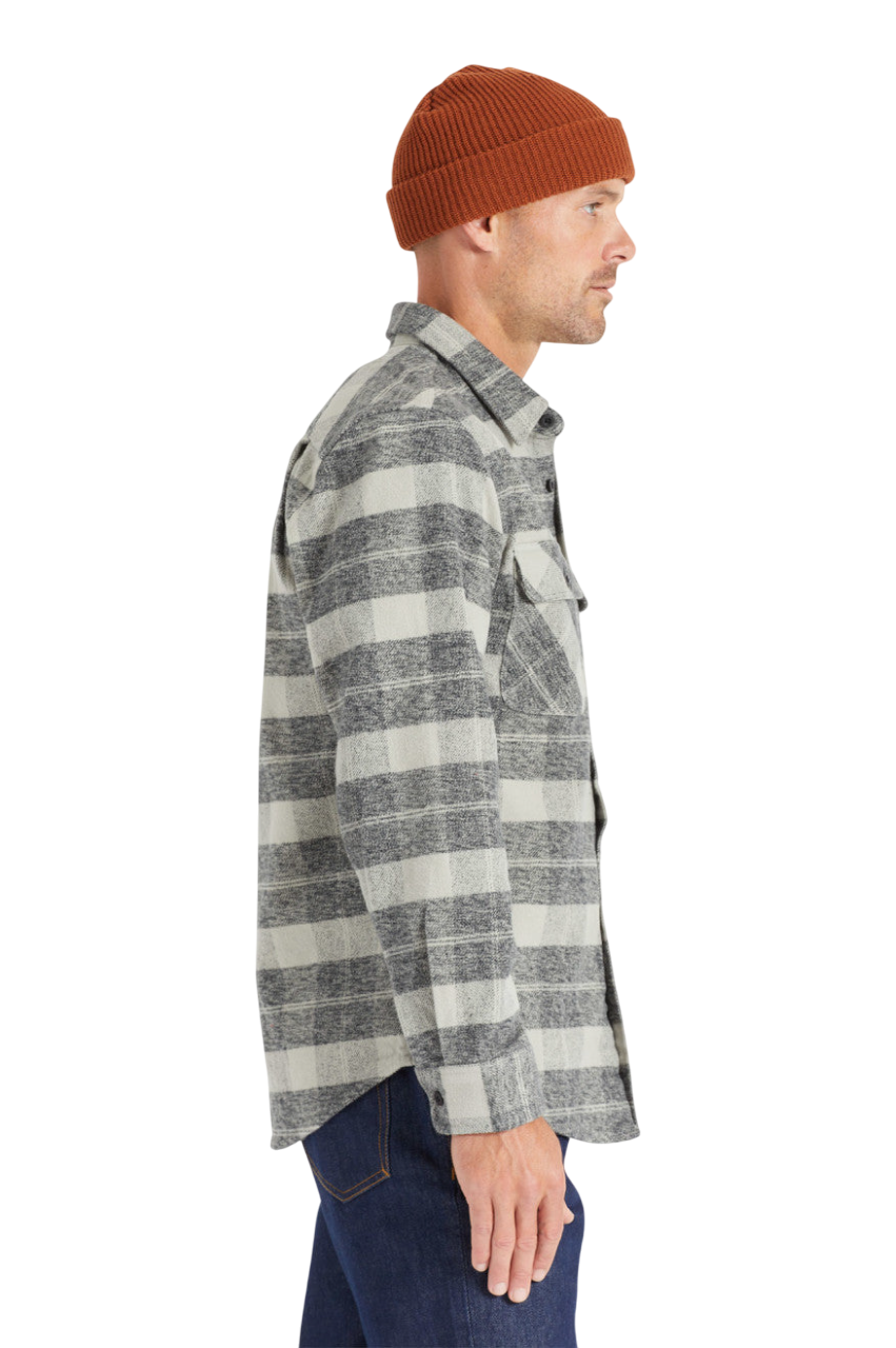 Bowery Heavyweight Flannel - Black/Charcoal