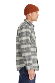 Bowery Heavyweight Flannel - Black/Charcoal