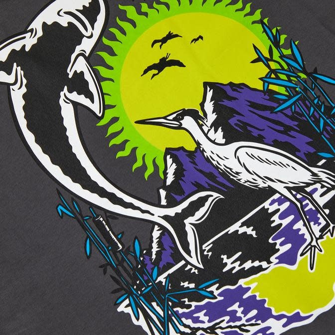 Mt. Fuji Tee - Graphite