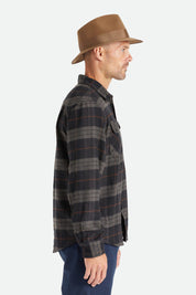 Bowery L/S Flannel - Black/Charcoal