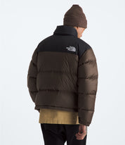 Veste Nuptse rétro 1996 - Marron fumé/noir TNF