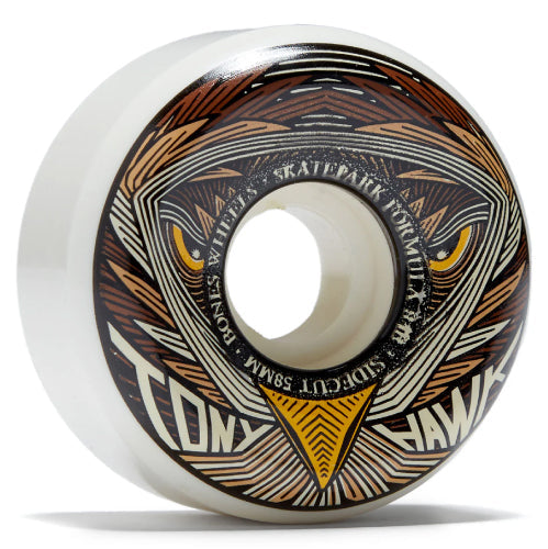 Skate Park Formula Hawk Night Hawk P5 Sidecuts 84B/104A - White