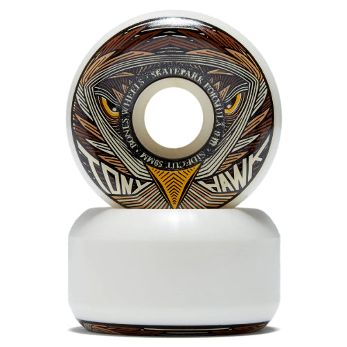 Skate Park Formula Hawk Night Hawk P5 Sidecuts 84B/104A - White