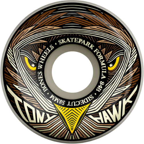 Skate Park Formula Hawk Night Hawk P5 Sidecuts 84B/104A - White