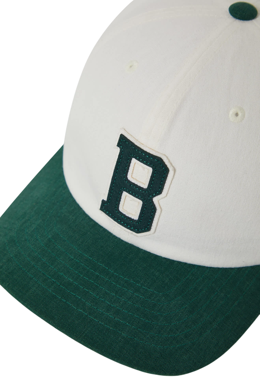 Big B Casquette Ajustable - Blanc Cassé/Vert Primal