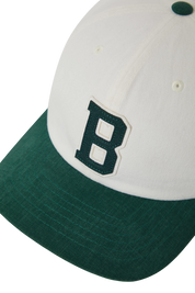 Big B Casquette Ajustable - Blanc Cassé/Vert Primal