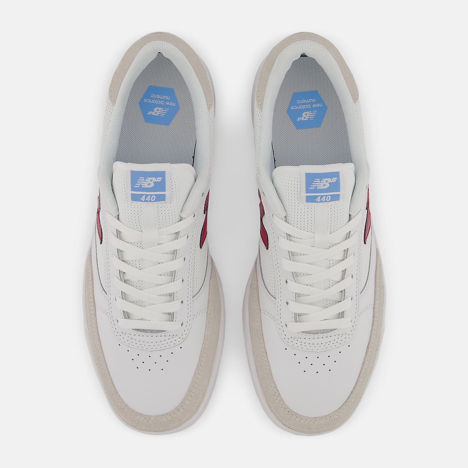 NB Numeric 440 - White/Burgundy (NM440WBY)