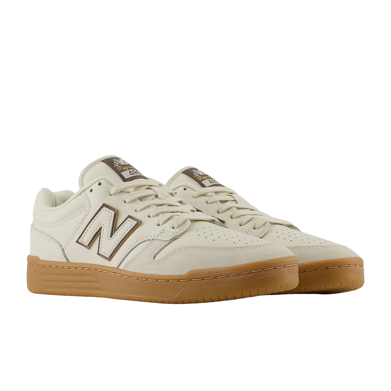 NB Numeric Andrew Reynolds 480 - Sea Salt/Brown (NM480DRW)