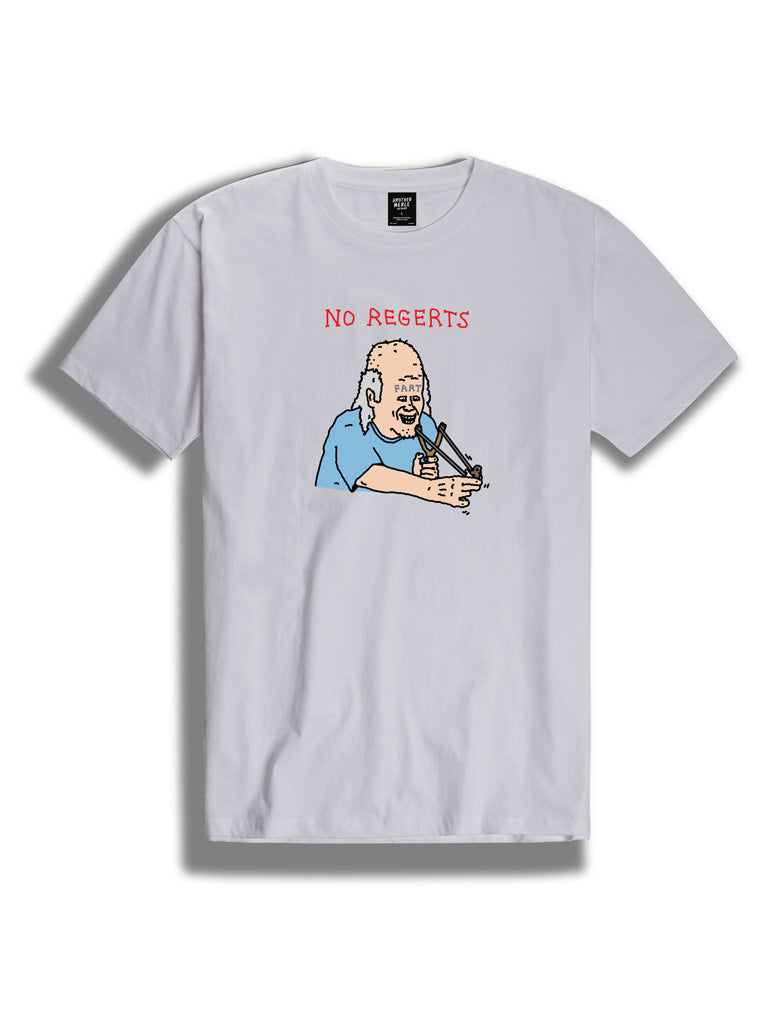 No Regrets T-Shirt - Silver