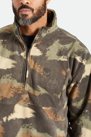 Blanket Fleece 1/2 Zip - Brushed Camo