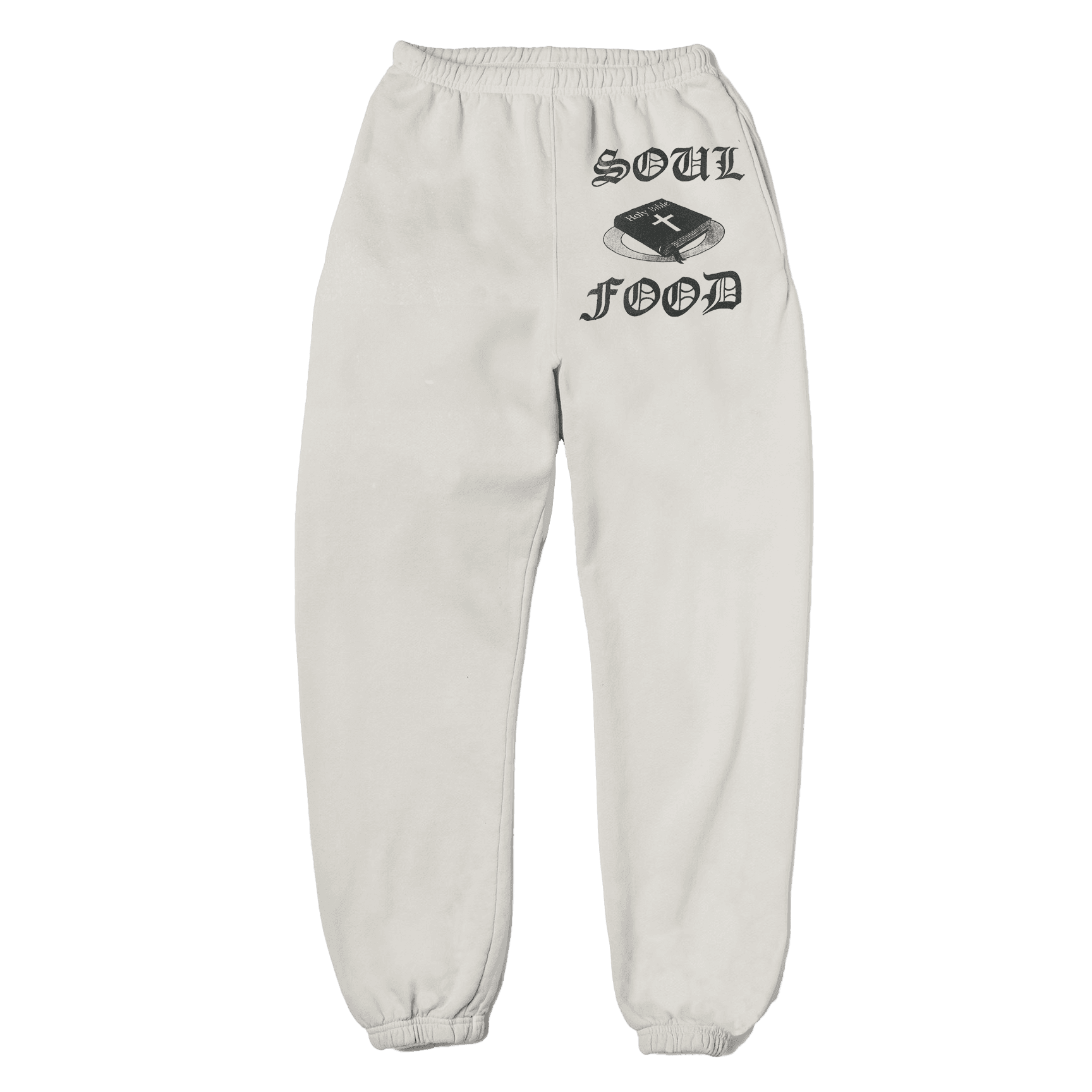 Old English Sweatpants - Blanc