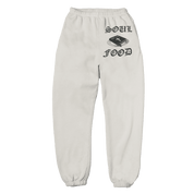 Old English Sweatpants - White